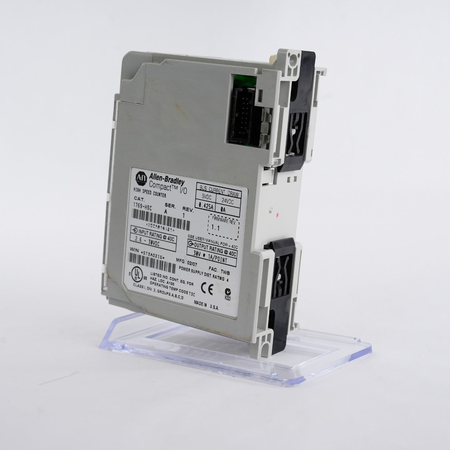 Allen-Bradley 1769-HSC /A Rev 1 Compact I/O High Speed Counter 1769HSC