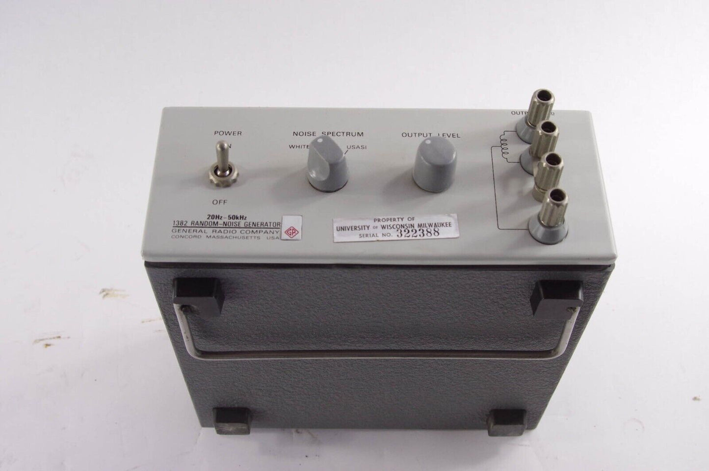 General Radio Company GenRad 1382 Random-Noise Generator 20Hz-50kHz