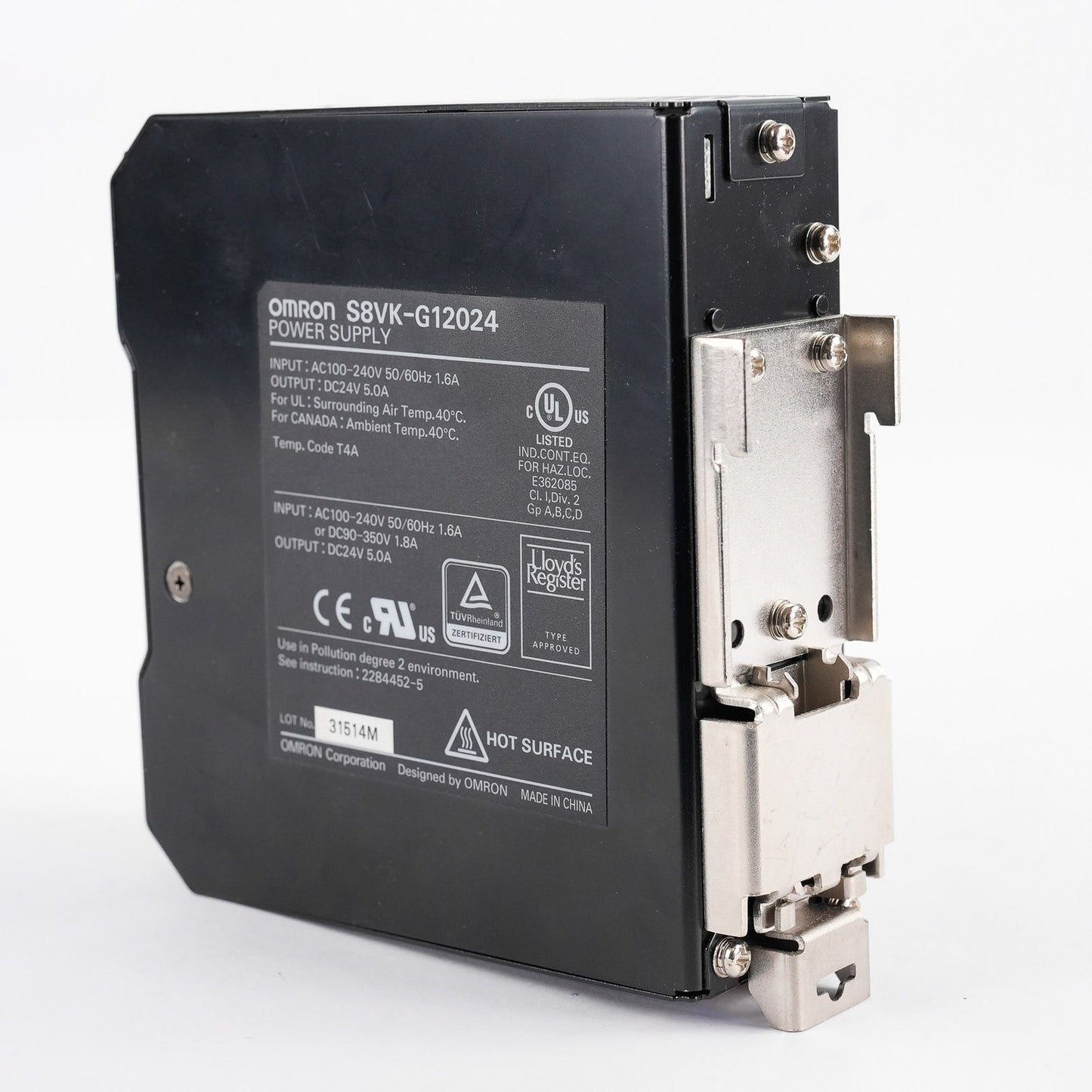 Omron S8VK-G12024 Switch Mode Power Supply 100-240VAC S8VKG12024