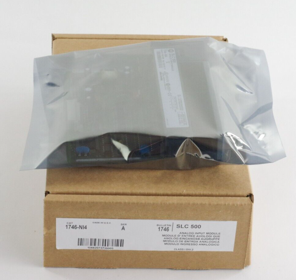 Allen Bradley 1746-NI4 /A SLC500 Analog Input Module - Refurbished & Repacked
