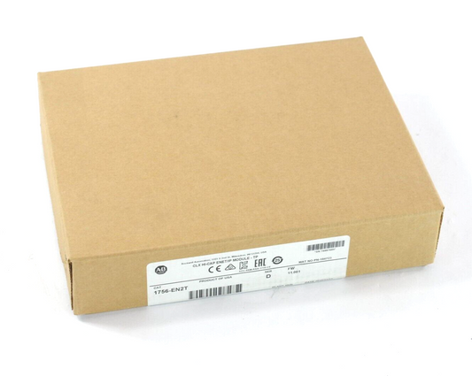 2019 Allen Bradley 1756-EN2T /D EtherNet/IP Module - New Surplus (Sealed)