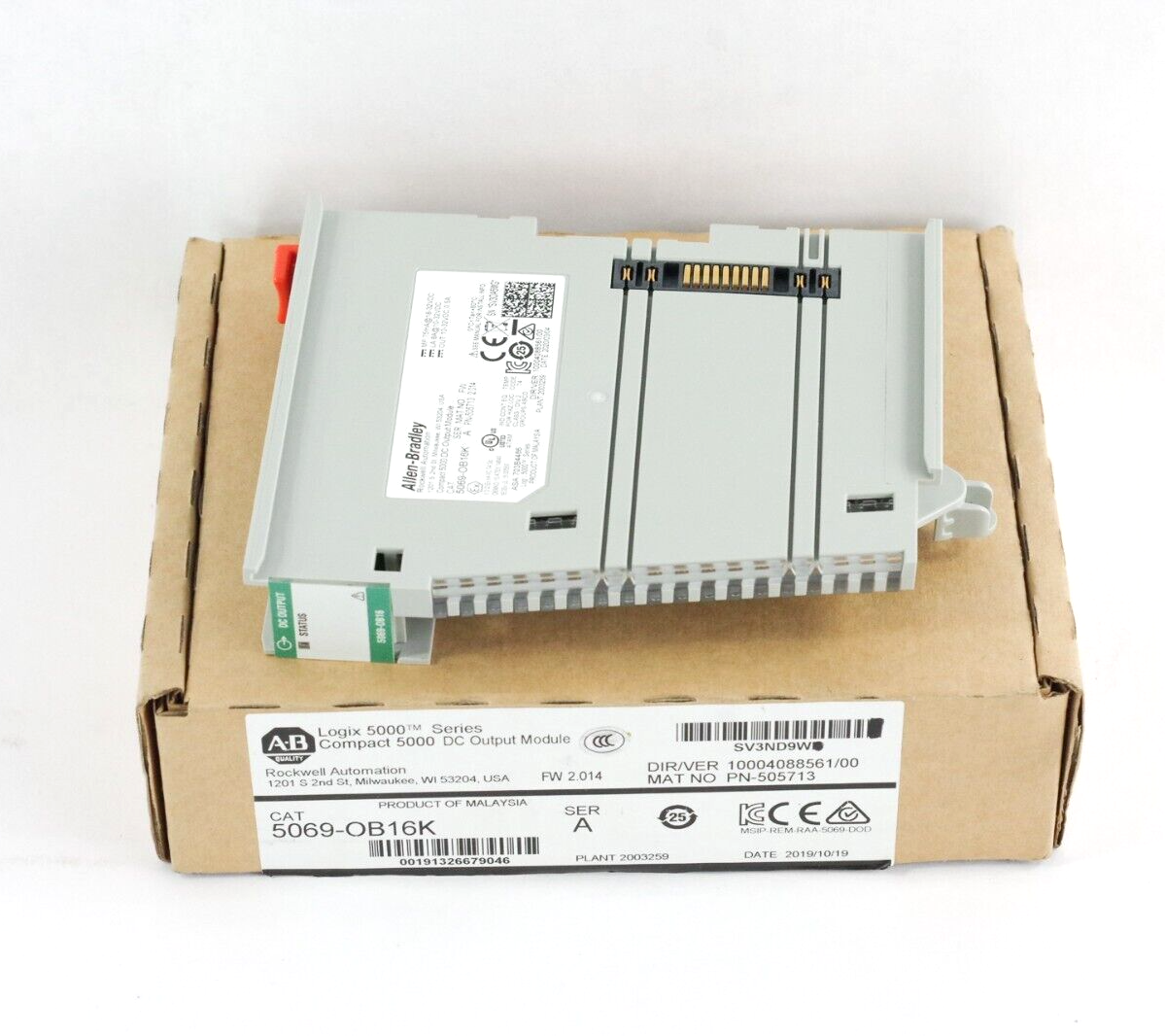 Allen Bradley 5069-OB16K Ser A Compact 5000 Digital 16pt Sourcing Output Module