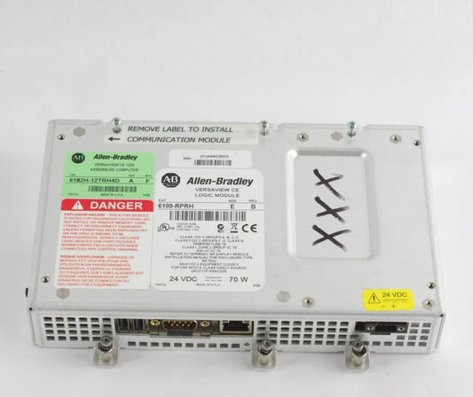 Allen Bradley 6189-RPRH /E Rev B VersaView CE Logic Module - For Parts