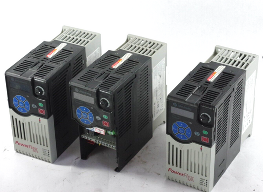 3x Allen Bradley PowerFlex 525 25B-D2P3N104 1hp - For Parts Or Repair