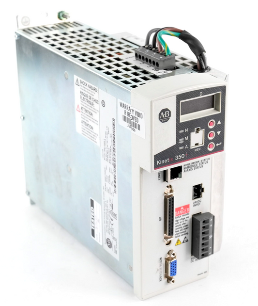 Allen Bradley 2097-V34PR6-LM /A Kinetix 350 Servo Drive 2097V34PR6LM + 2097-F2