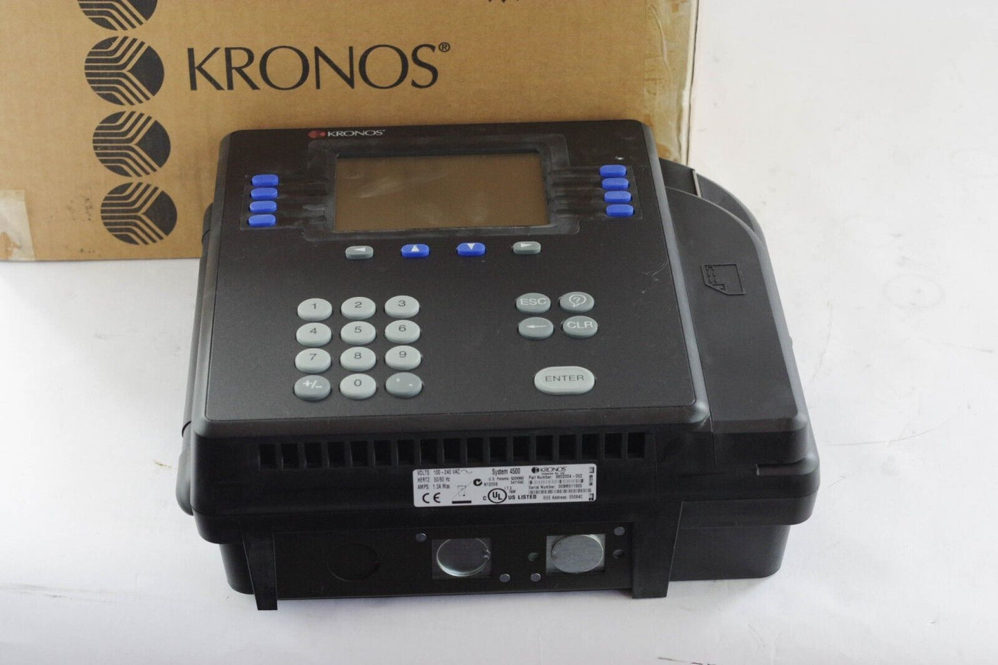 Kronos Series System 4500 Time Clock System 8602004-002