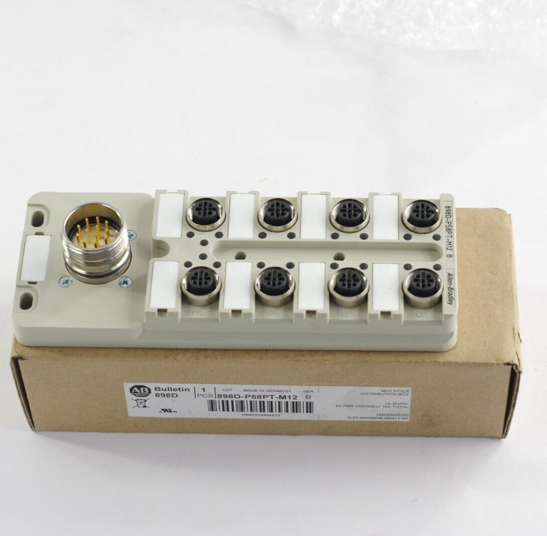 Allen Bradley 898D-P58PT-M12 Ser B Distribution Box