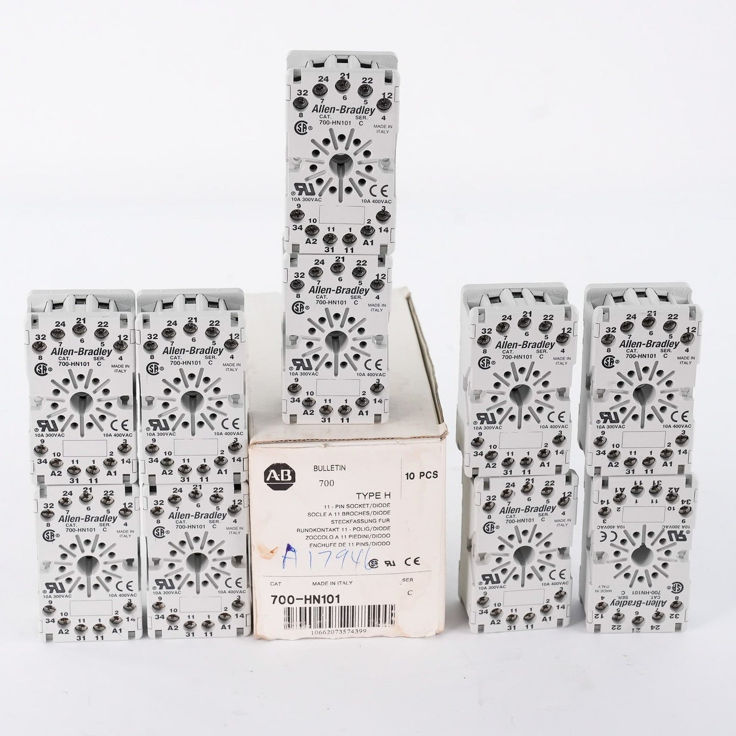 Allen Bradley 700-HN101 /C Relay Socket 700HN101