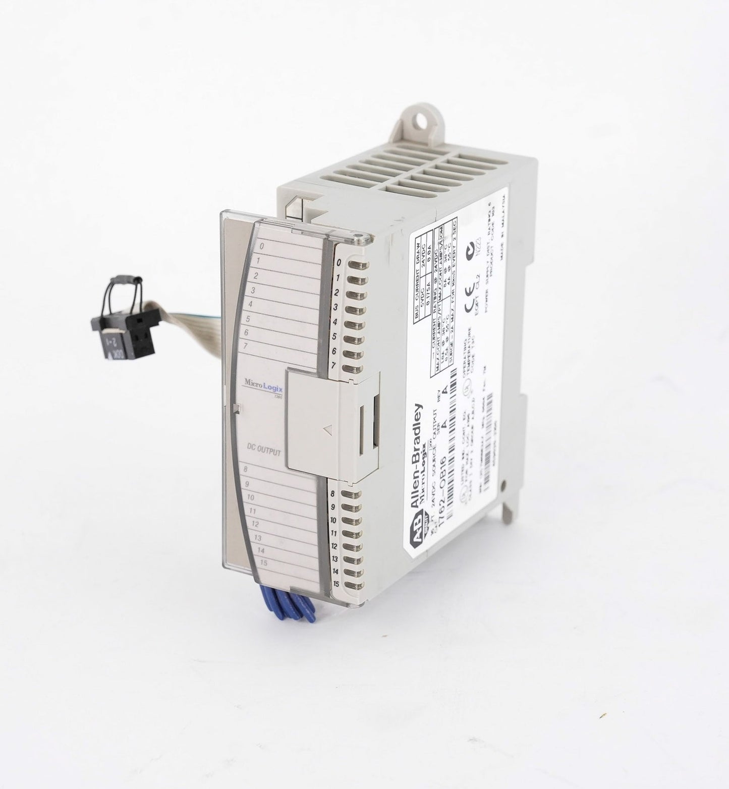 Allen Bradley 1762-OB16 /A MicroLogix 16-Pt 24VDC Digital Output Module 1762OB16