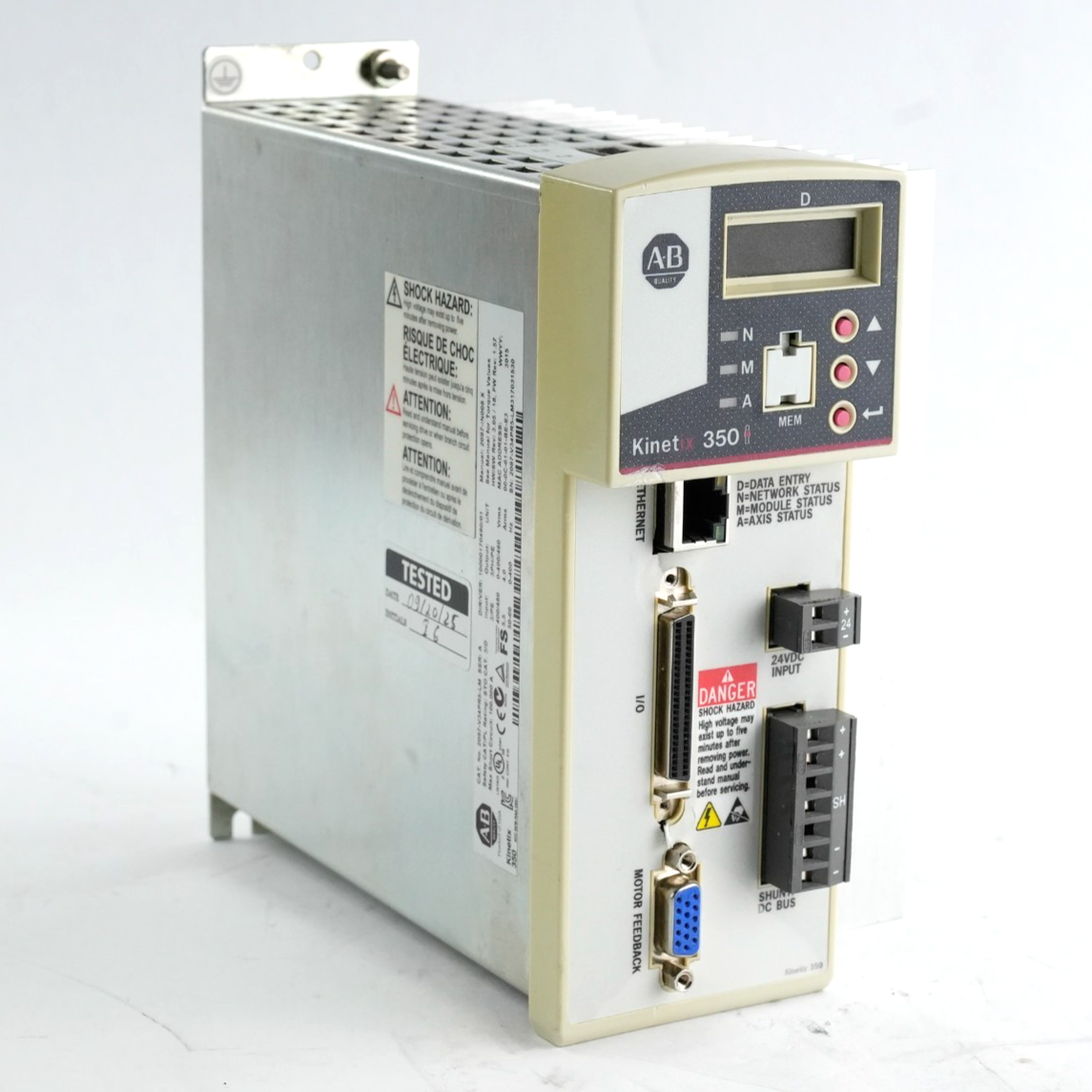 Allen Bradley 2097-V34PR5-LM /A 400/480VAC Kinetix 350 Servo Drive 2097V34PR5LM