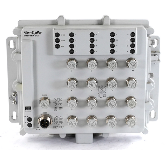 Allen Bradley 1783-ZMS16TA /A Armor 5700 16 Port Managed Switch Excellent Cond.