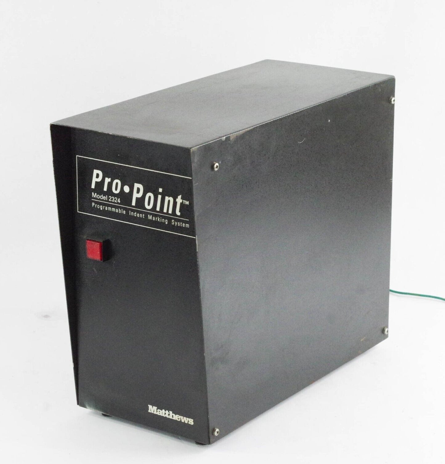 MATTHEWS PRO-POINT MODEL 2324 INDENT MARKING Control Box D2238-502-00