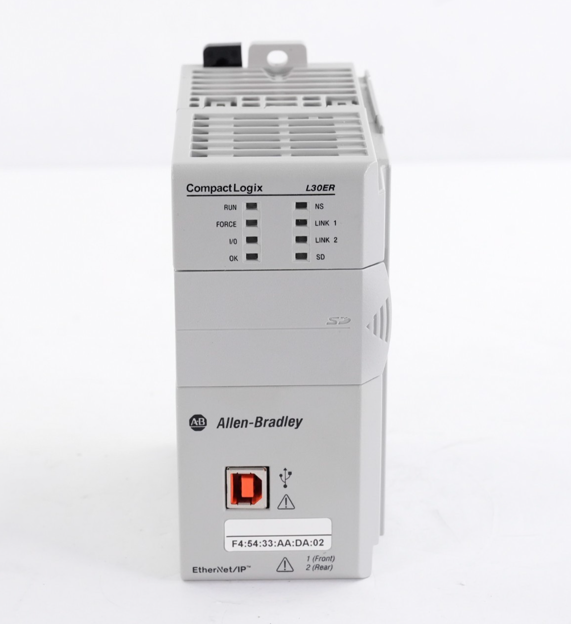 Allen Bradley 1769-L30ER /A CompactLogix 5370 L3 1MB Memory Ethernet Controller