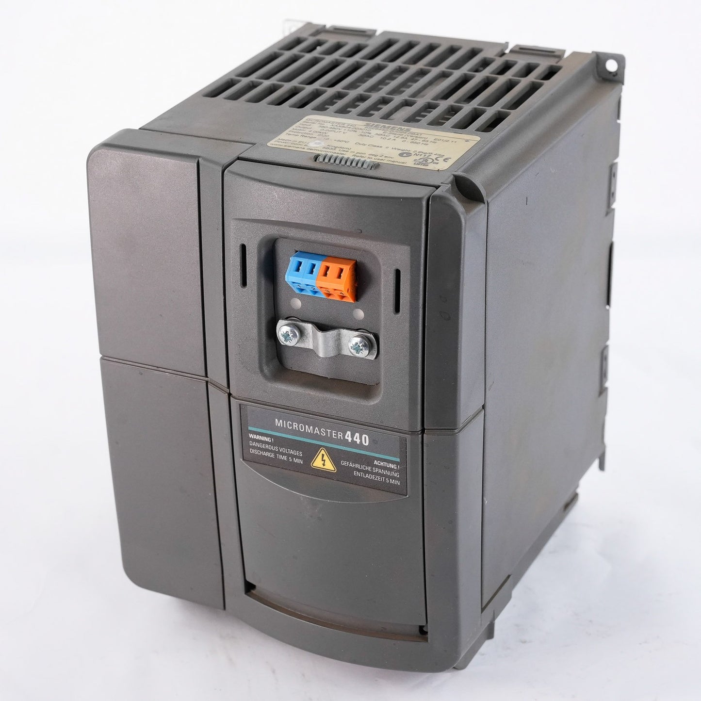 Siemens 6SE6440-2UD24-0BA1 Micromaster 440 Inverter Drive 6SE64402UD240BA1