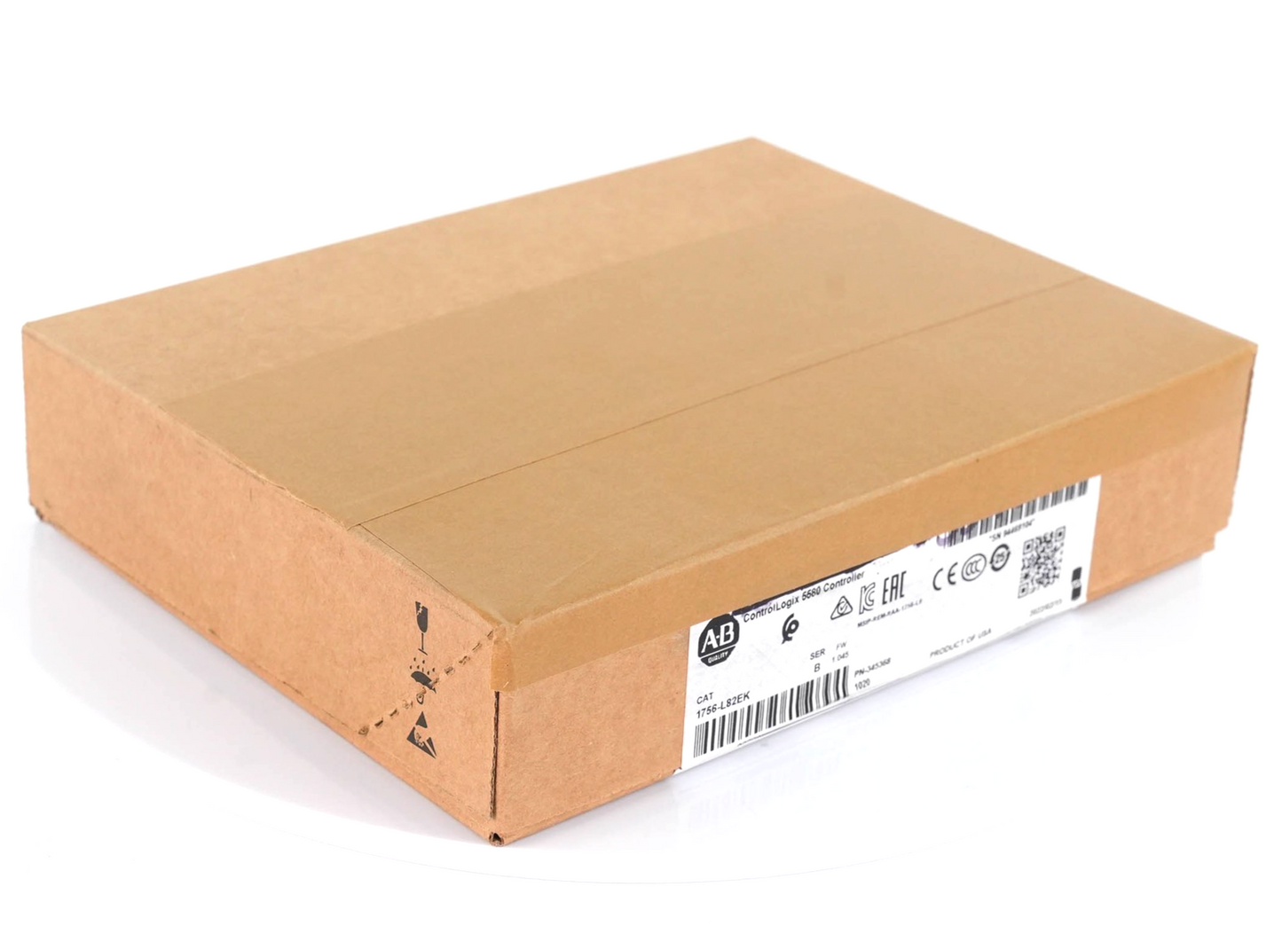 Allen Bradley 1756-L82EK Ser B ControlLogix 5580 5MB Controller 1756L82EK