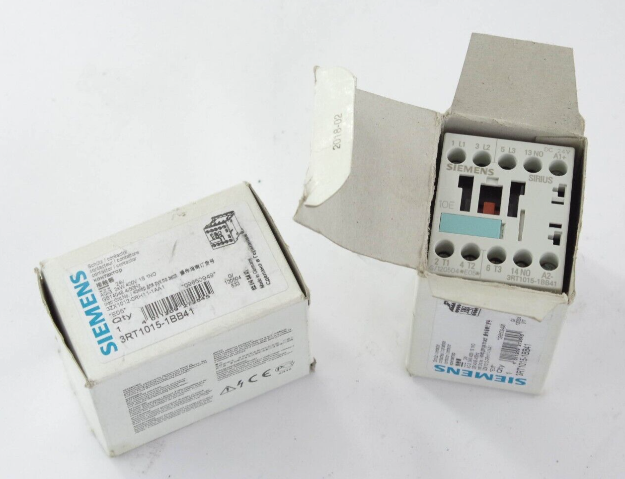 Siemens 3RT1015-1BB41 /3RT10151BB41 SIRIUS 3R MOTOR STARTER CONTACTOR