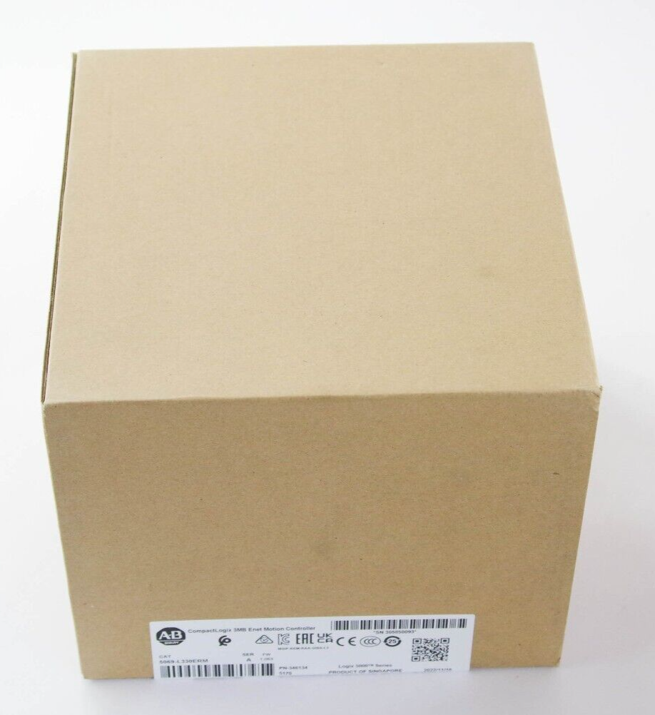 2022 Allen Bradley 5069-L330ERM /A CompactLogix Controller - New Sealed Surplus