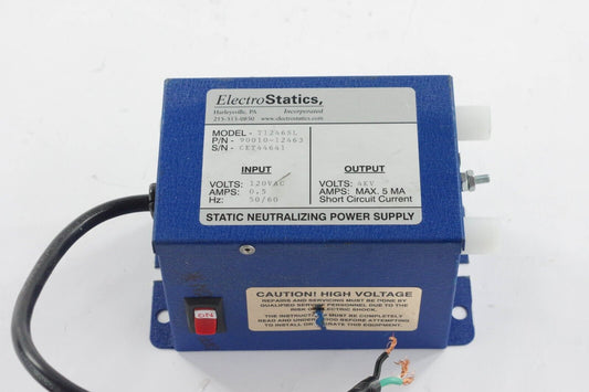 ElectroStatics Neutralizing Power Supply T1246SL 90010-12463