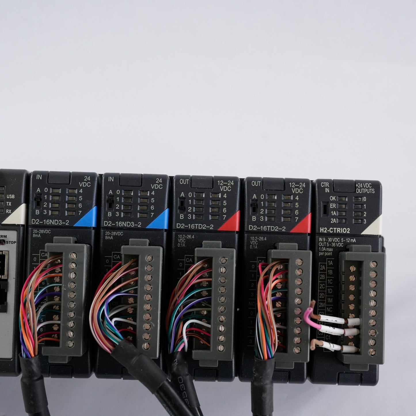 Host Automation H2-CTRIO2 I/O Module Direct Logic 205 H2-DM1 Cpu D2-06b-1 PLC