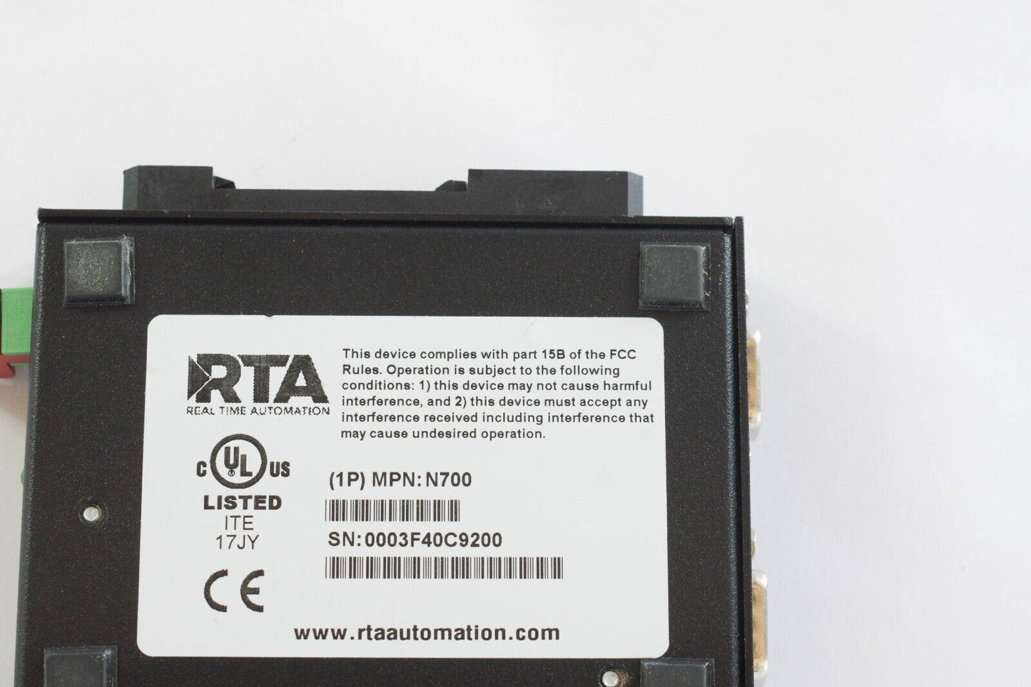 RTA Automation 435NBX-N700 ASCII TO PLC GATEWAY For Allen-Bradley PLC