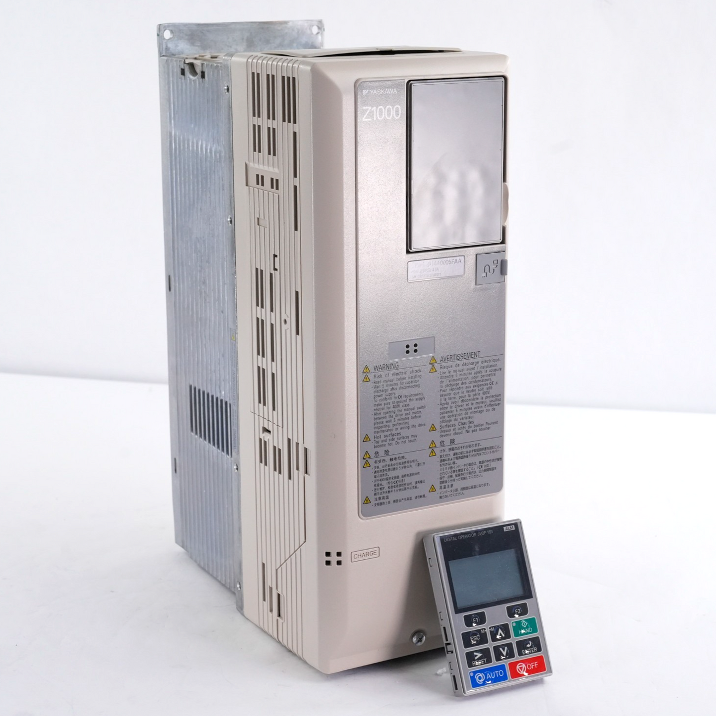 Yaskawa CIMR-ZU4A0005FAA Rev B Z1000 Drive 480V 4.8A CIMRZU4A0005FAA