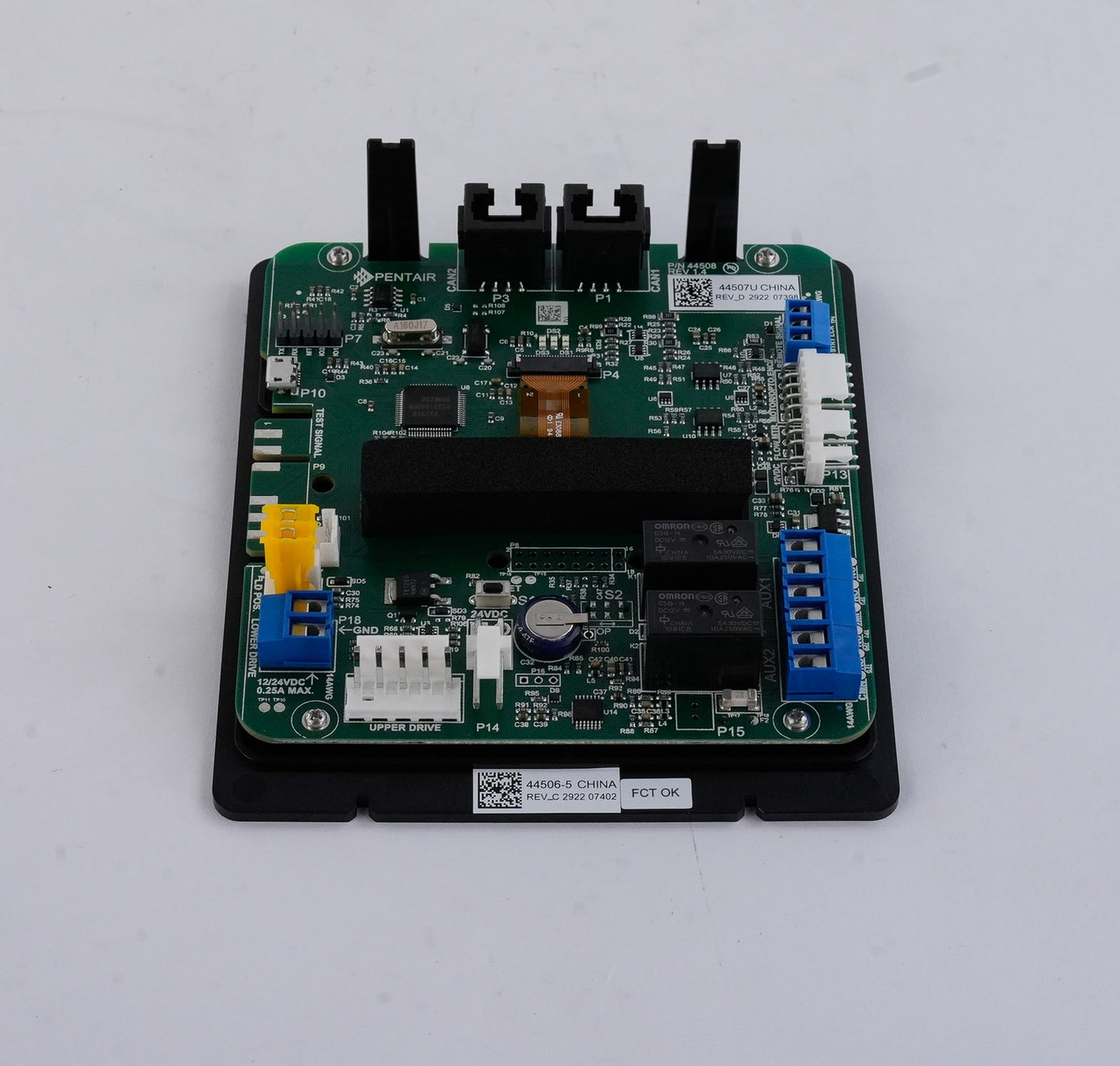 Pentair 44508 REV 1.4 Interface / Circuit Board PCB 44506-5 + 44507U