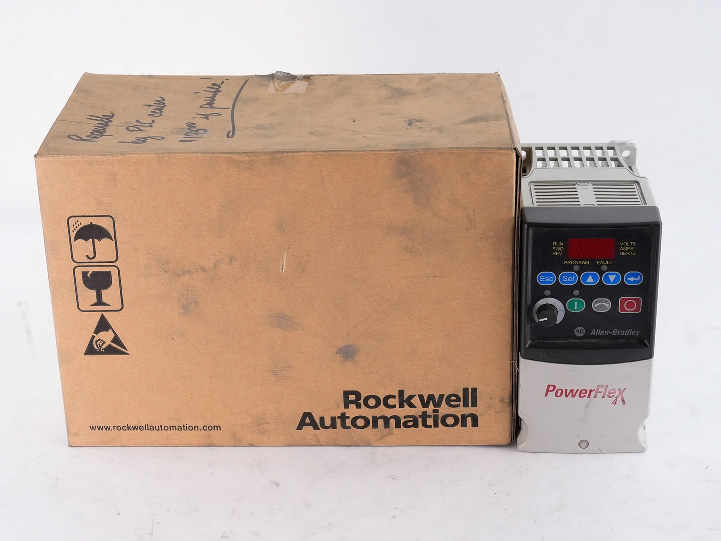 Allen Bradley 22A-A4P5N104 /A PowerFlex 4 AC Drive 3-Ph 22AA4P5N104 Used