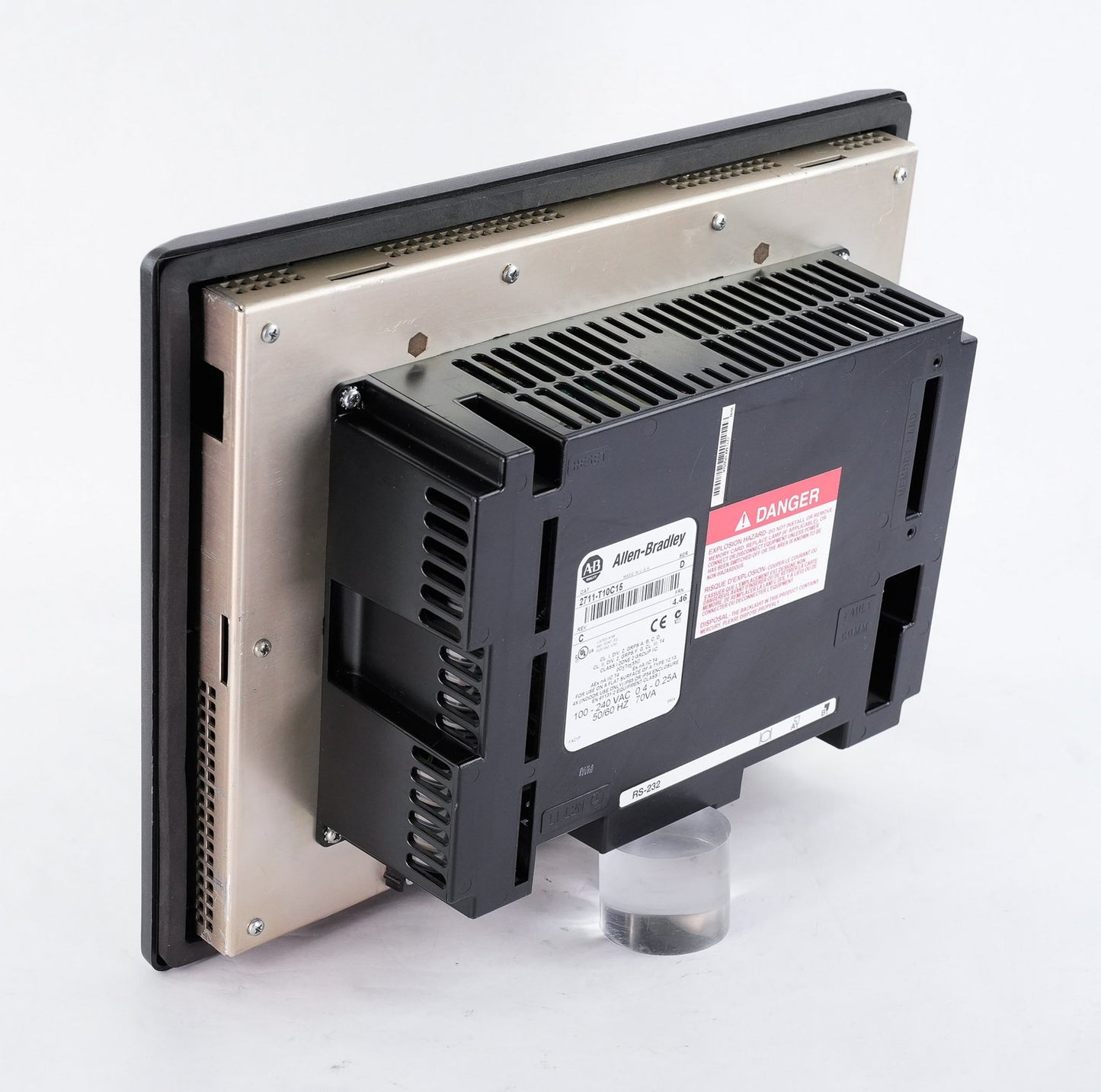 Allen Bradley 2711-T10C15 /D Rev C PanelView 1000 HMI Display Refurbished