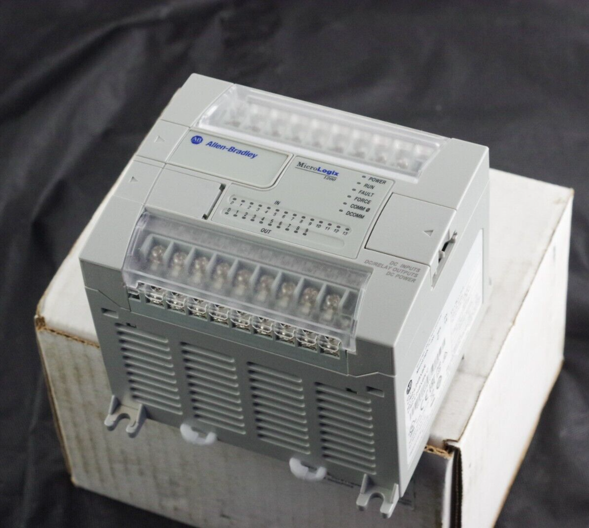 Allen Bradley 1762-L24BXBR Ser C FW 14 MicroLogix 1200 Controller