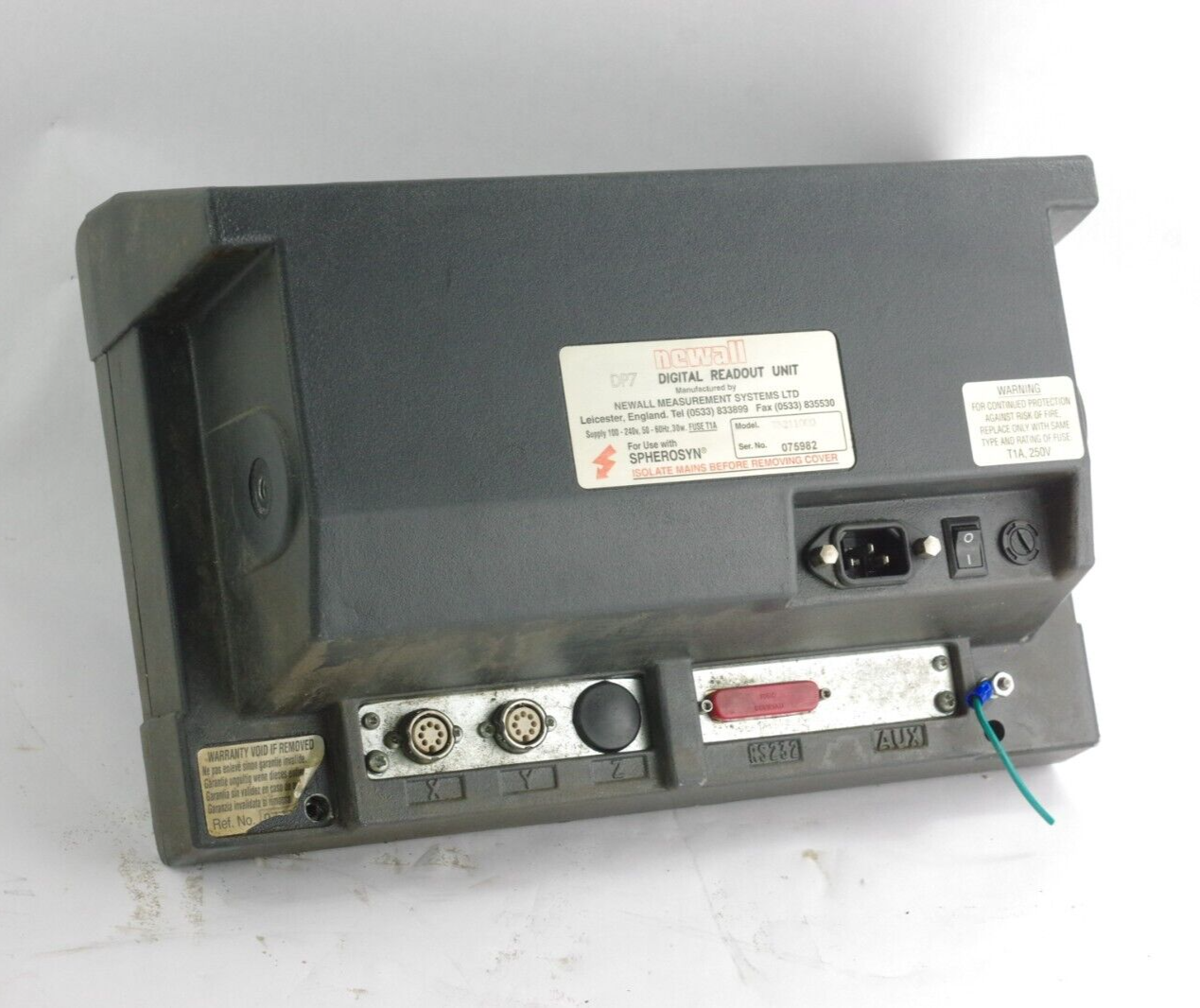 Newall Electronics 7B211000 DP7 Digital Readout Unit 100-240V 50/60Hz
