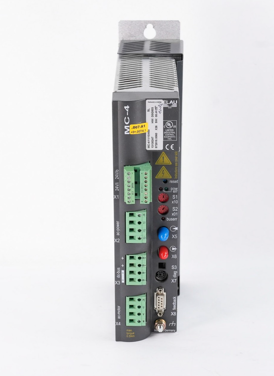 Schneider Electric Elau PacDrive MC-4/11/10/400 Servo Drive 10A SW 00.12.02