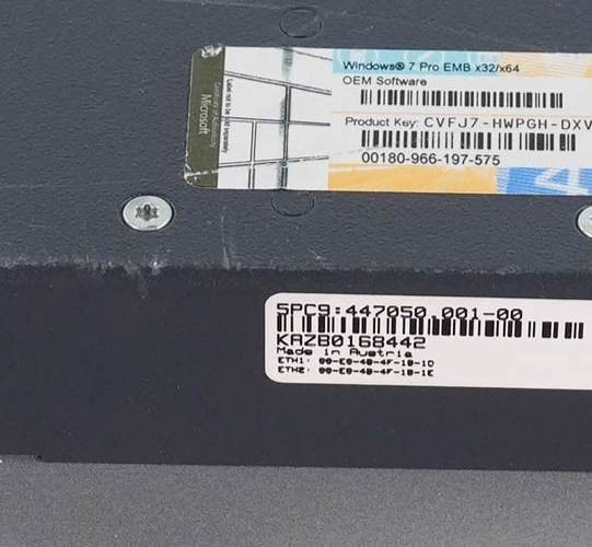 B&R Automation 5pc9:447050.001-00 Automation Panel PC 15.0in 5AP1120.1505-C01
