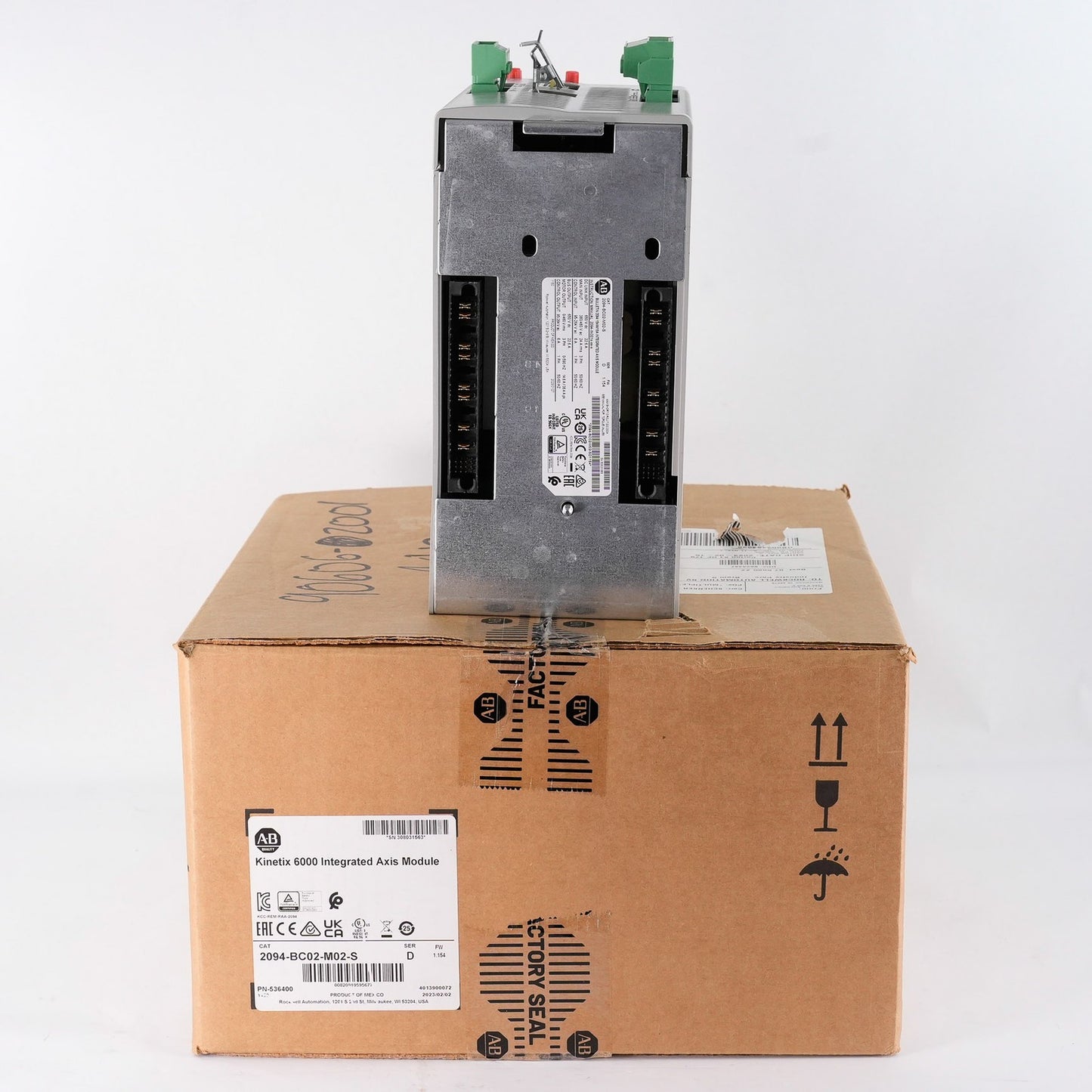 Allen Bradley 2094-BC02-M02-S /D Kinetix 6000 Integrated Axis Module - Open Box
