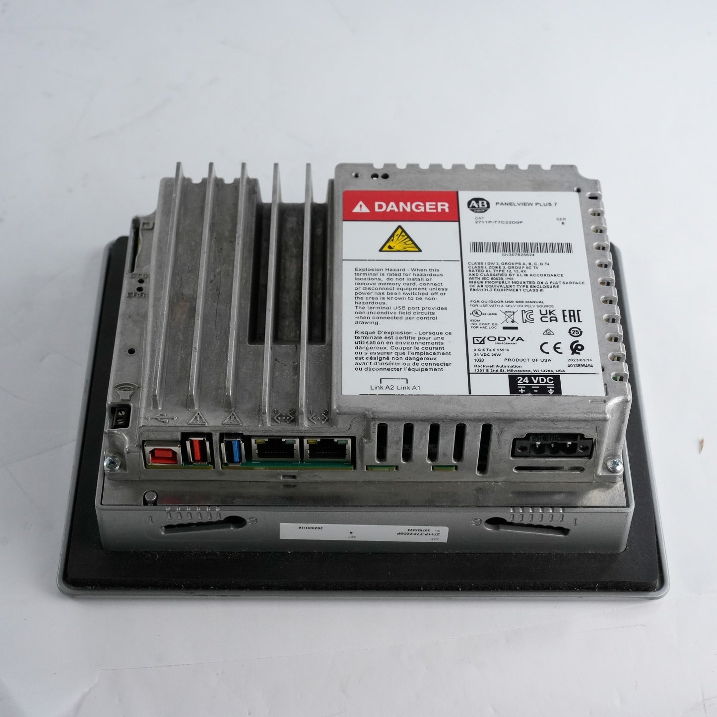 Allen Bradley 2711P-T7C22D9P /B PanelView Plus 7 Display Terminal - Refurbished