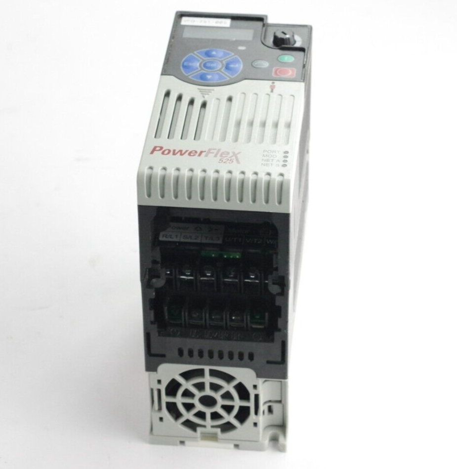 Allen Bradley 25B-D4P0N104 PowerFlex 525 Adjustable Frequency AC Drive 2 HP 480V