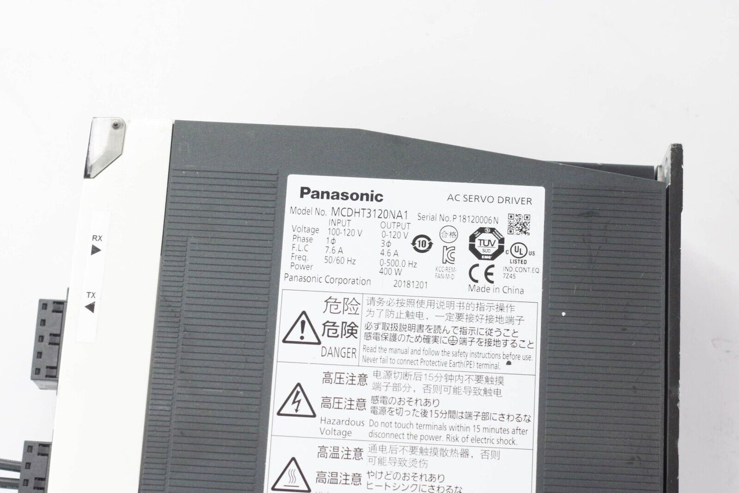 Panasonic MCDHT3120NA1 AC Servo Drive - New Without Box