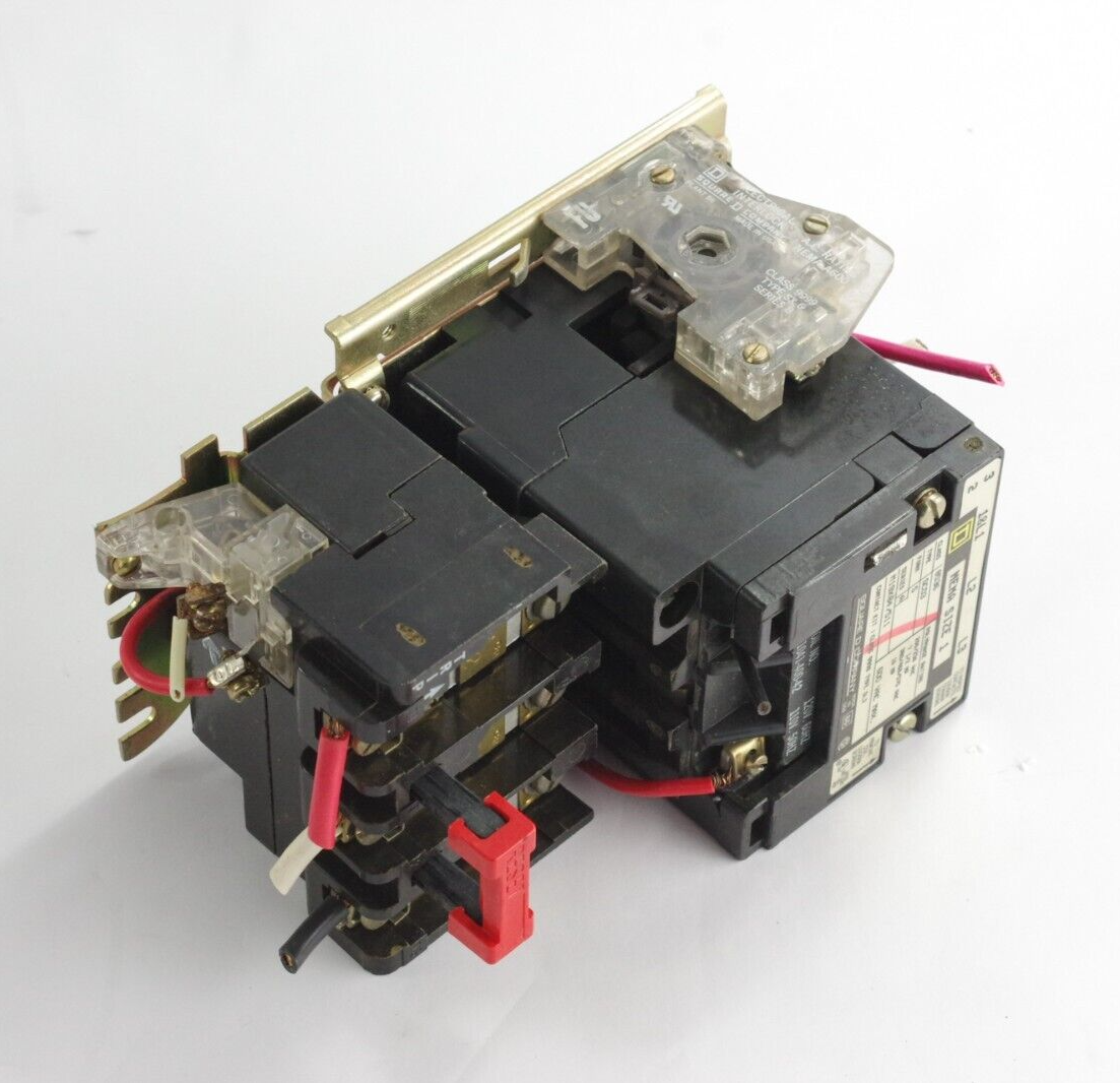 Square D 8536 Motor Starter Type SC03 Coil No. 31041-400-42 120V 60Hz/110V 50Hz
