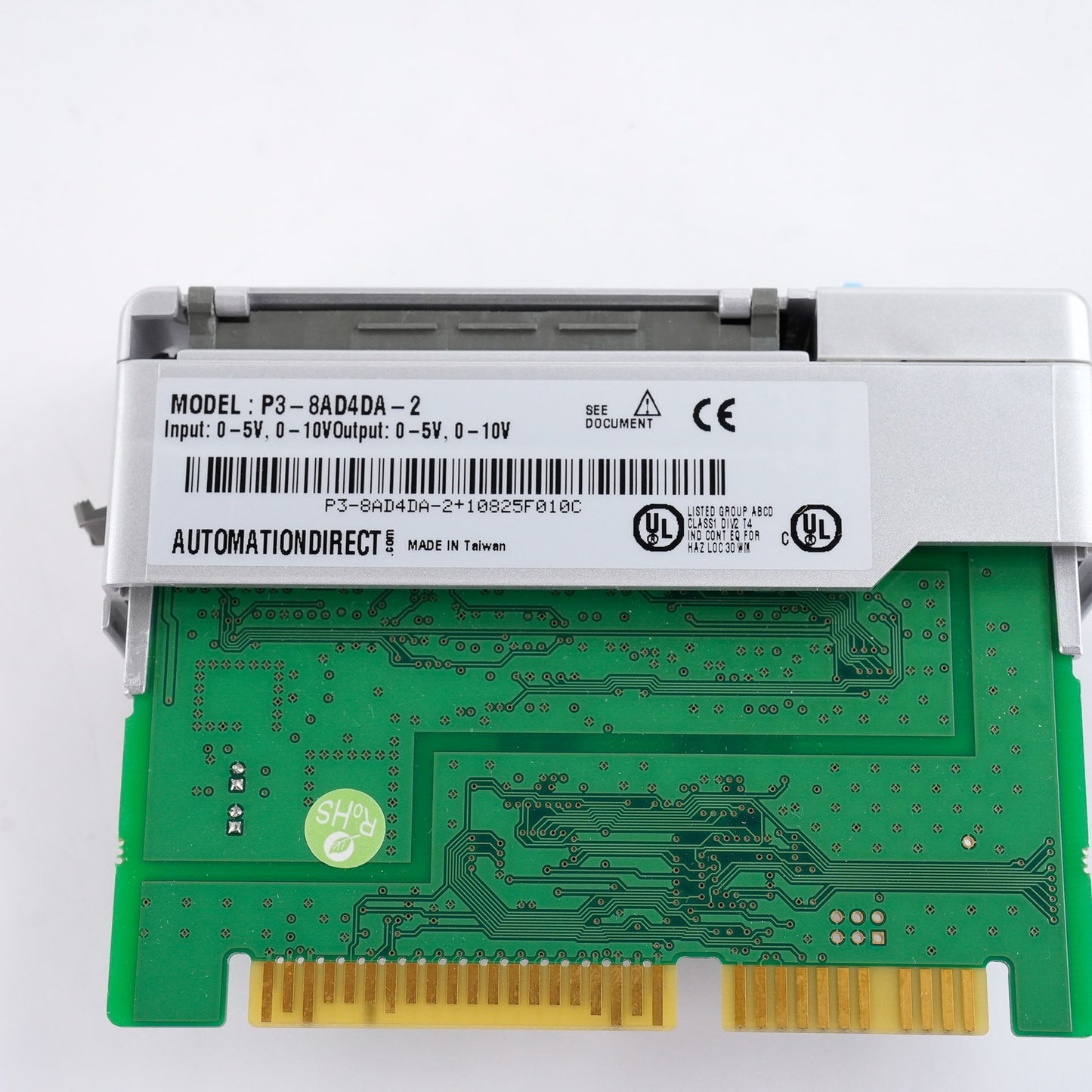 Automation Direct Productivity3000 P3-8AD4DA-2 Input/Output Module P38AD4DA2