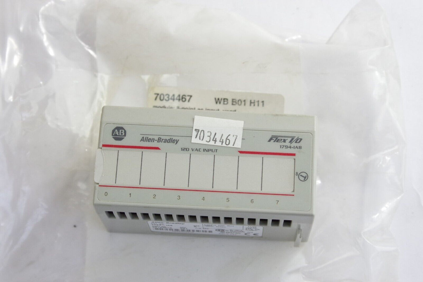 ALLEN BRADLEY 1794-IA8 FLEX I/O MODULE SER A