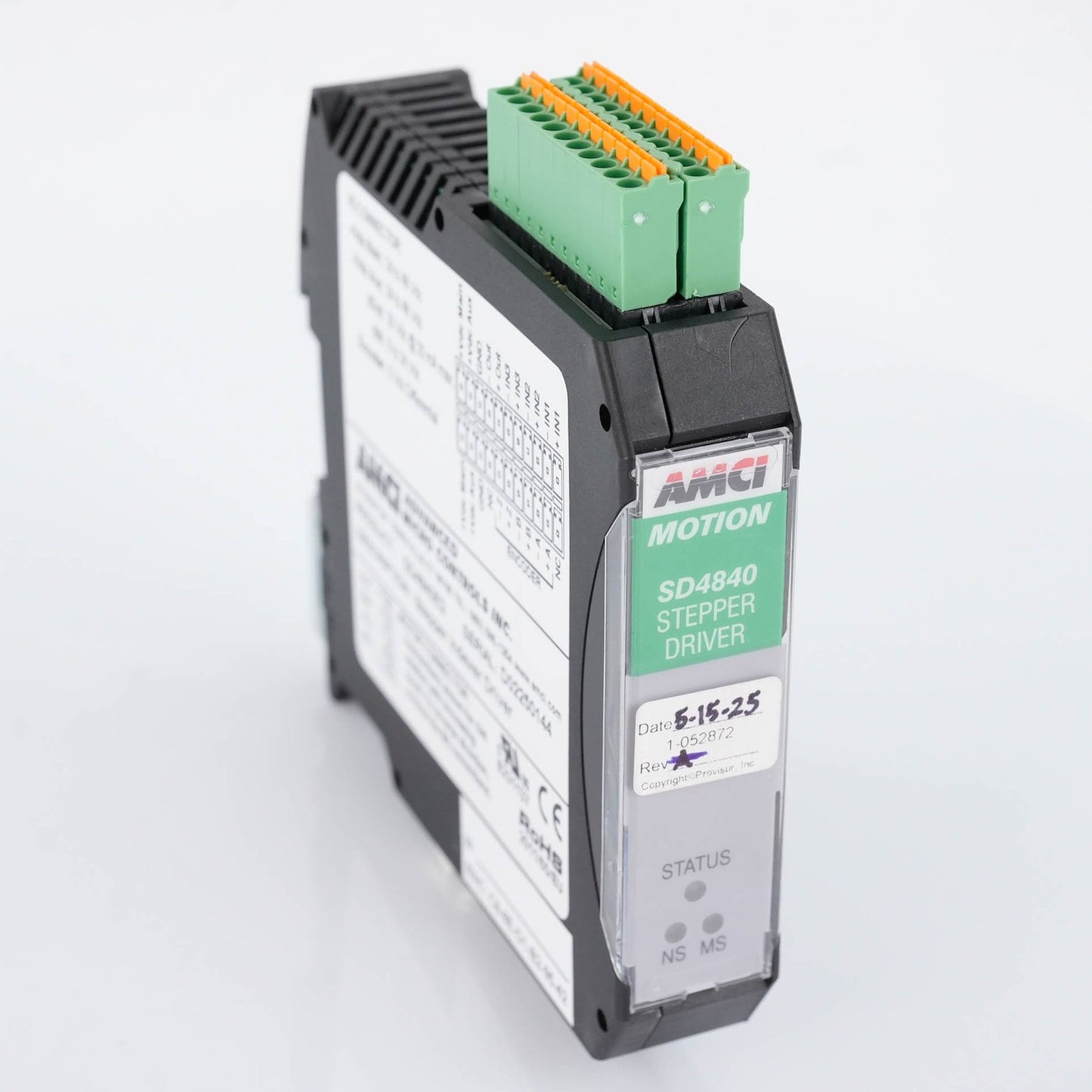Advanced Micro Controls SD4840E2 Stepper Indexer Driver 2-Port Ethernet/IP 24VDC