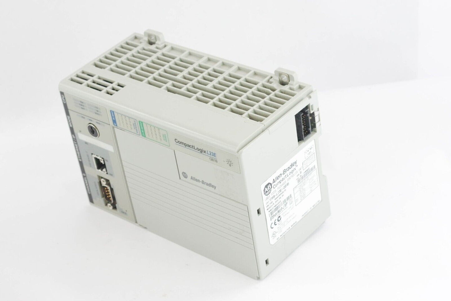 Allen Bradley 1769-L23E-QB1B /B CompactLogix Packaged EtherNet Controller 512KB