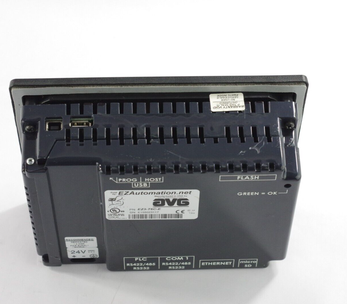 AVG Automation 24 VDC 6" Touch Screen EZ3-T6C-E