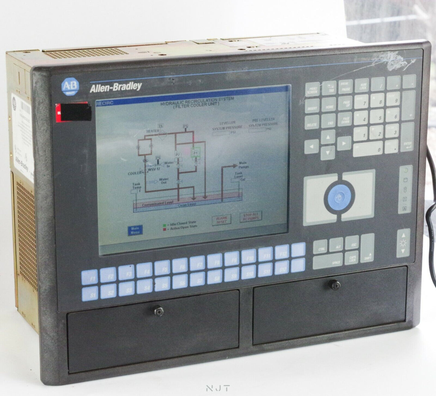 ALLEN-BRADLEY 6180 Industrial Computer 6180-ABFBDCACAZZ Touch Panelview Windows