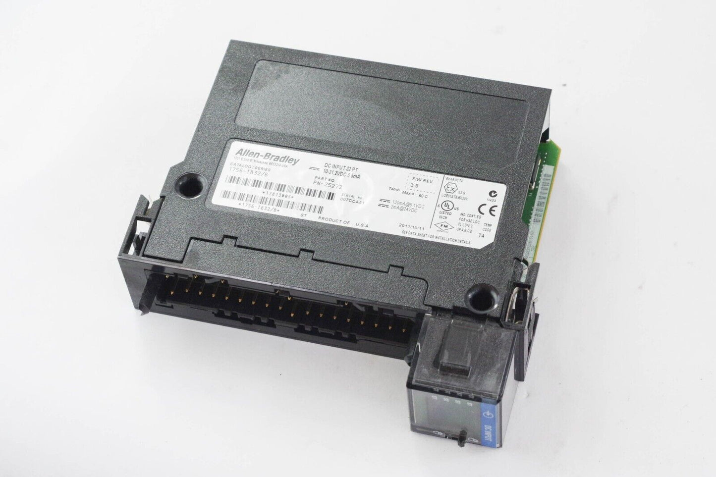 Allen Bradley 1756-IB32 /B 32 Point DC Input Module Ser B