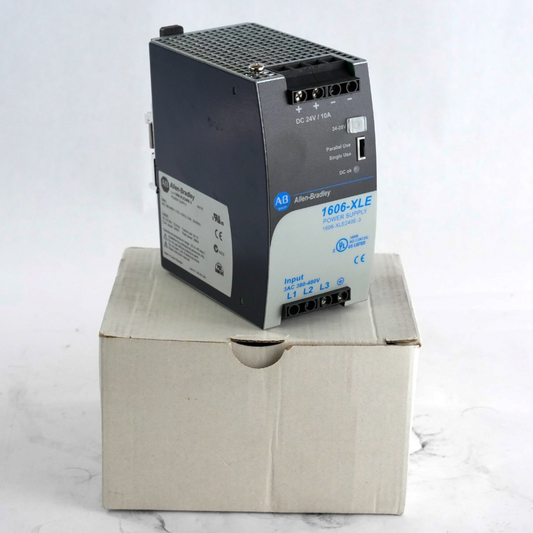 Allen Bradley 1606-XLE240E-3 Ser A Power Supply 3-Phase 24V 10A - Open Box