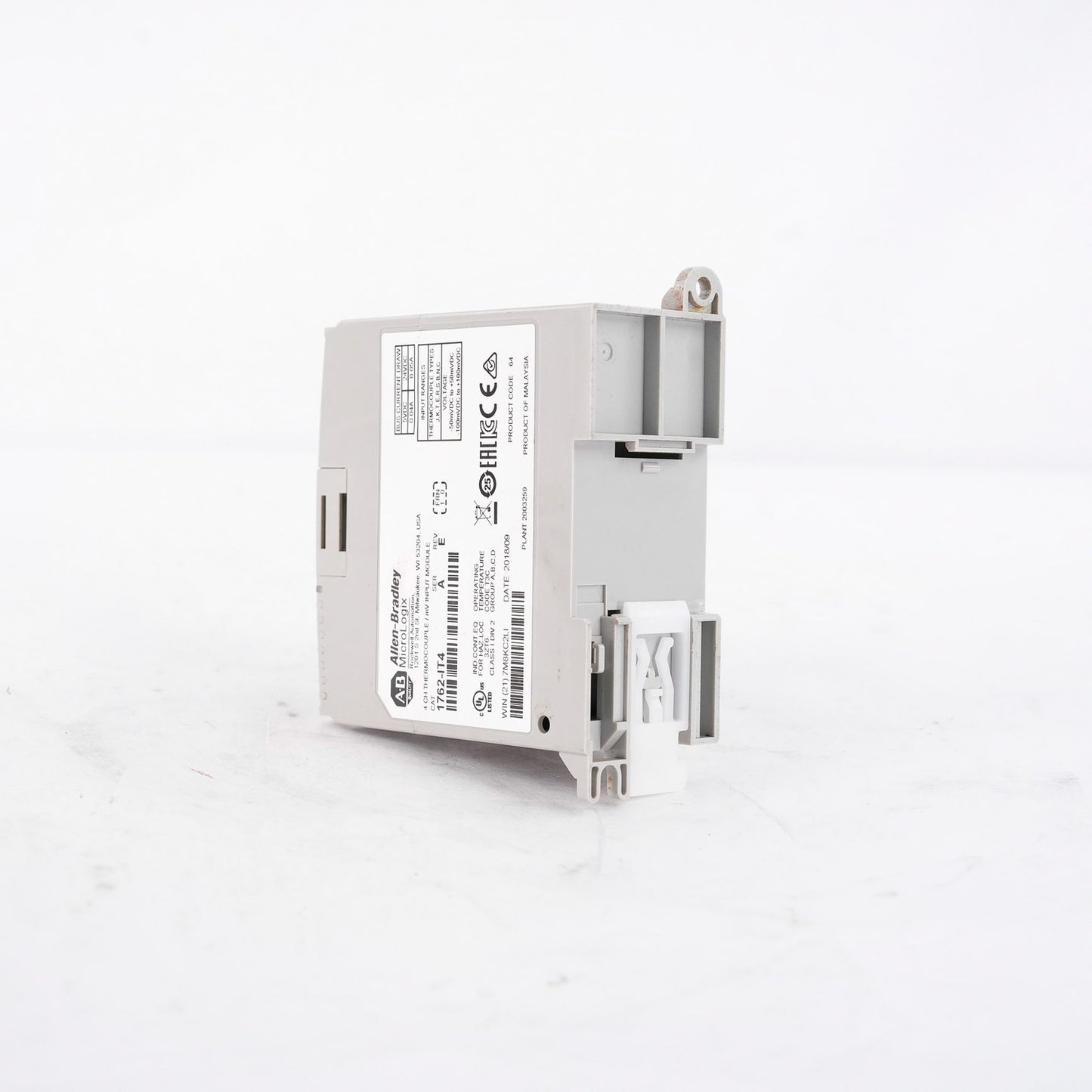 Allen Bradley 1762-IT4 /A MicroLogix 4 Channel Thermocouple Input Module 1762IT4