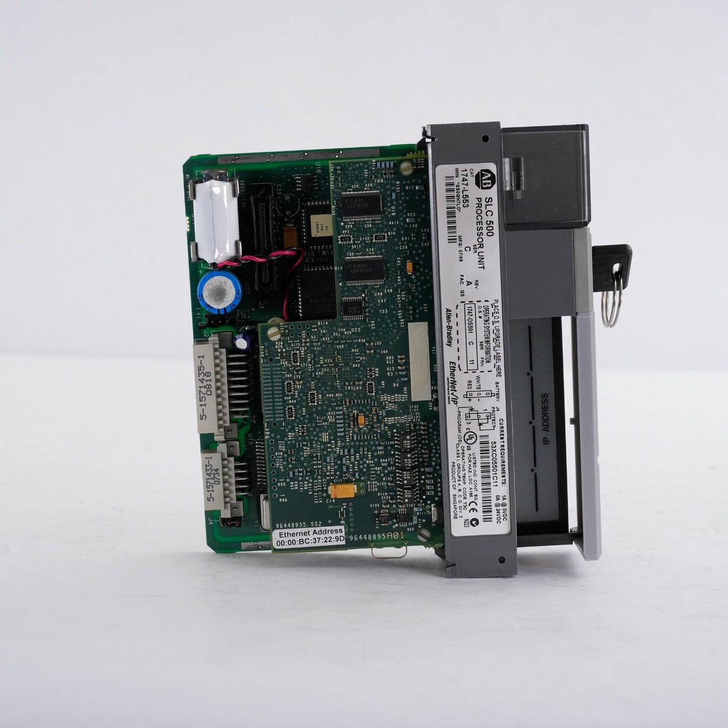 Allen Bradley 1747-L553 /C SLC 500 5/05 CPU 64K Processor Unit 1747L553 - Refurb