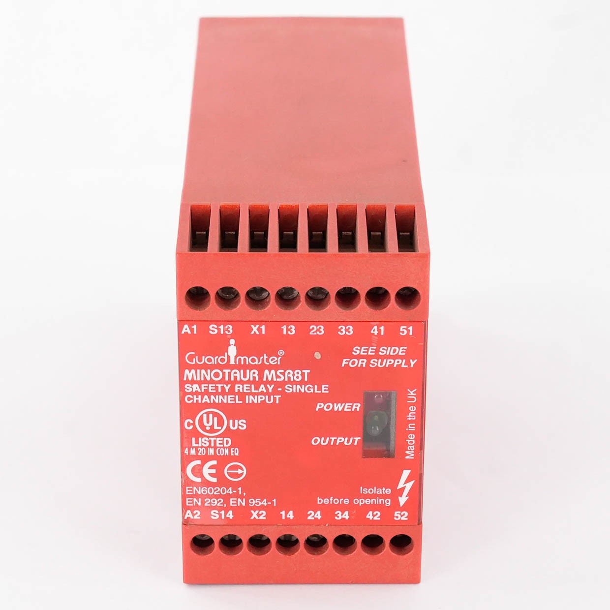 Allen Bradley 440R-E23031 Ser A Guardmaster MSR8T Safety Relay 24V AC/DC