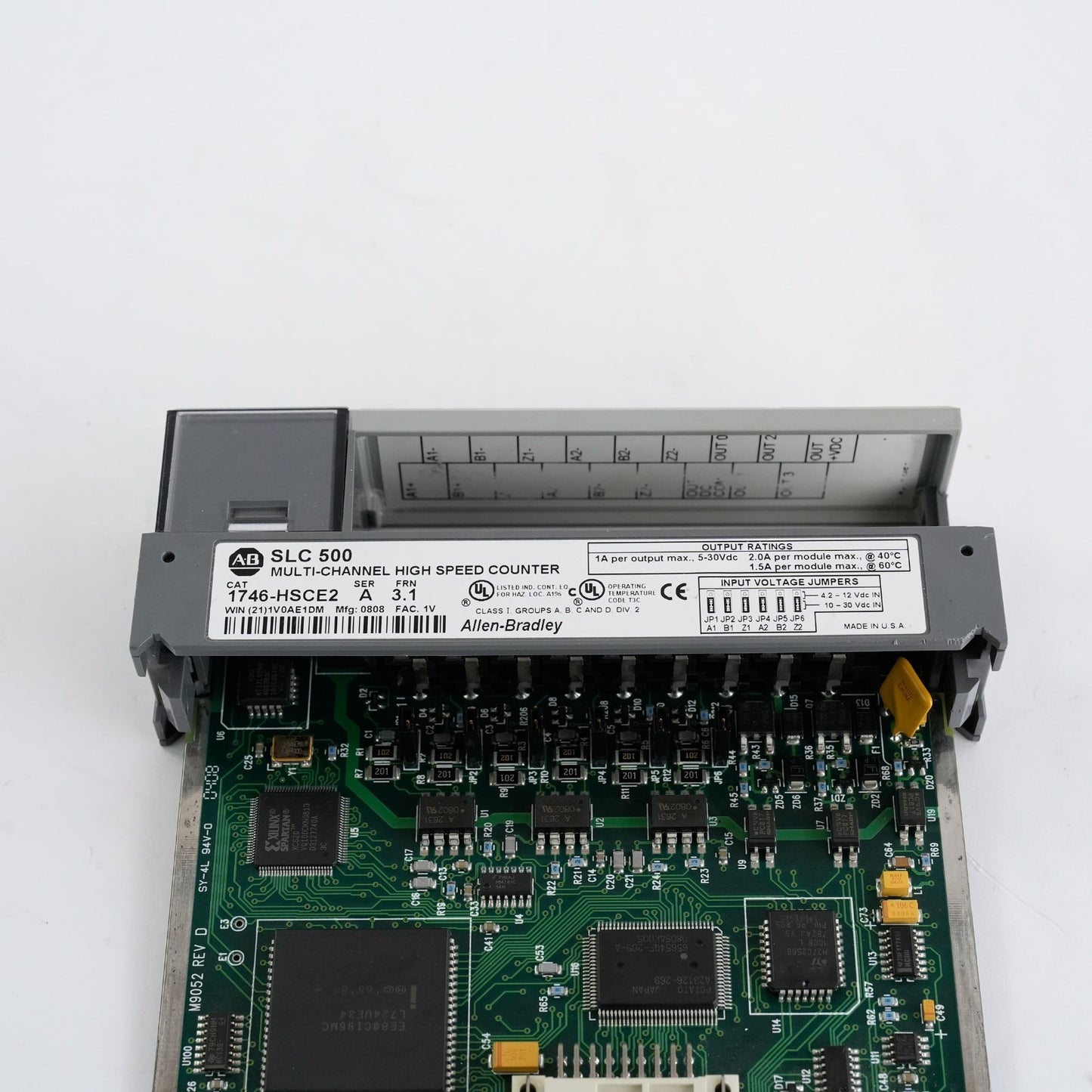 Allen Bradley 1746-HSCE2 Ser A FRN 3.1 Multi-Channel High Speed Counter Module