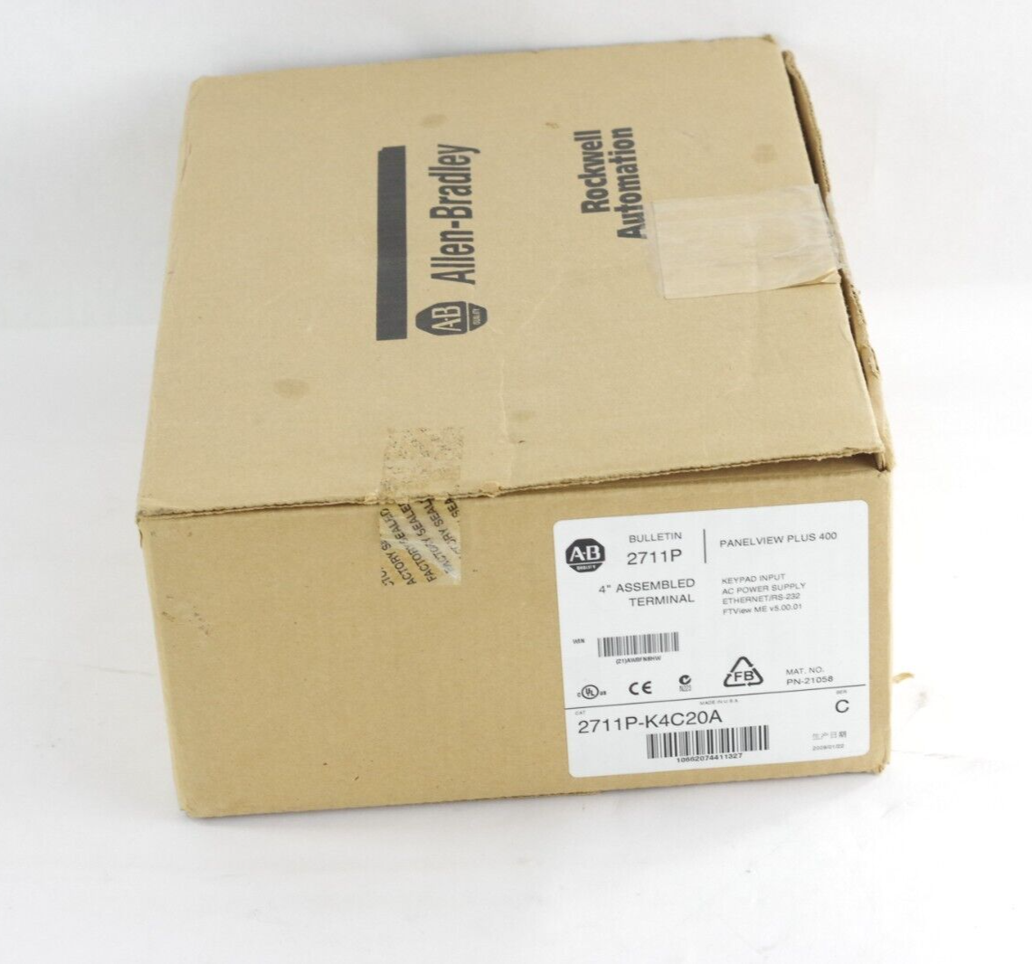 Allen Bradley PanelView Plus 400 2711P-K4C20A Ser C Color